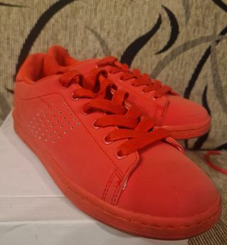 Zapatillas Rojas Atmosphere Talla 38