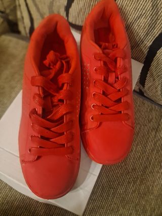 Zapatillas Rojas Atmosphere Talla 38