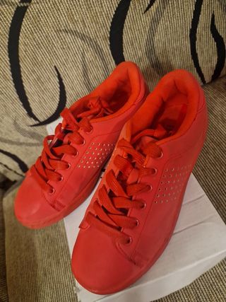 Zapatillas Rojas Atmosphere Talla 38