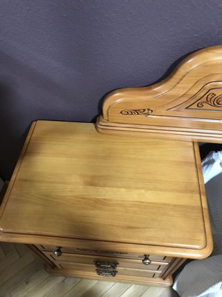 Habitacion de matrimonio pino macizo