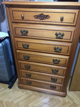 Habitacion de matrimonio pino macizo