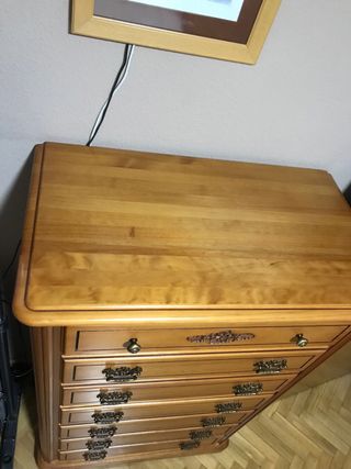 Habitacion de matrimonio pino macizo