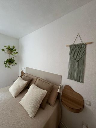 Telares,tapices de macramé ecológico.