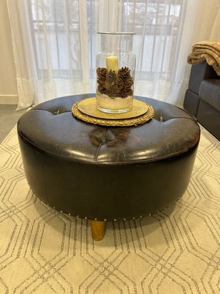 Mesa/puff piel Loja do gato pretto