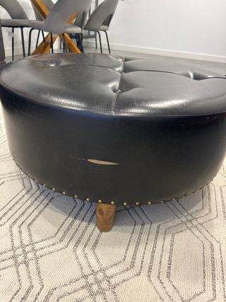 Mesa/puff piel Loja do gato pretto