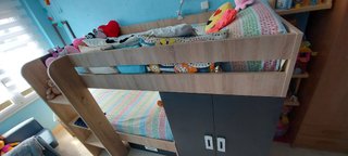 Cama Tren con Armario