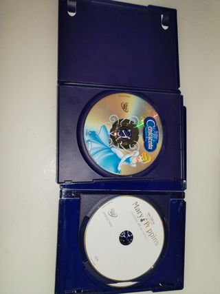 DVDs de películas infantiles, 4,5 € llevas los dos