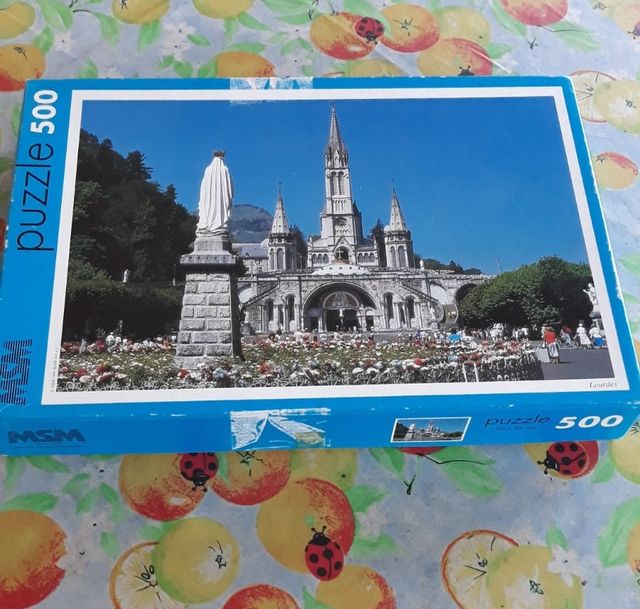 Puzzle monumenti Lourdes 500 pz.