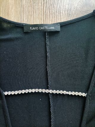 Abito elegante nero donna 44