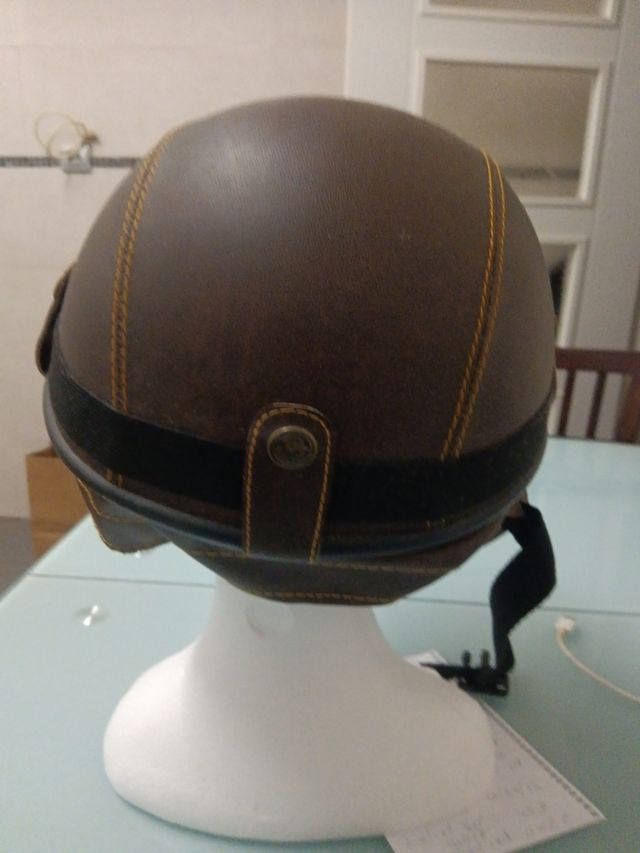 Casco de moto vintage