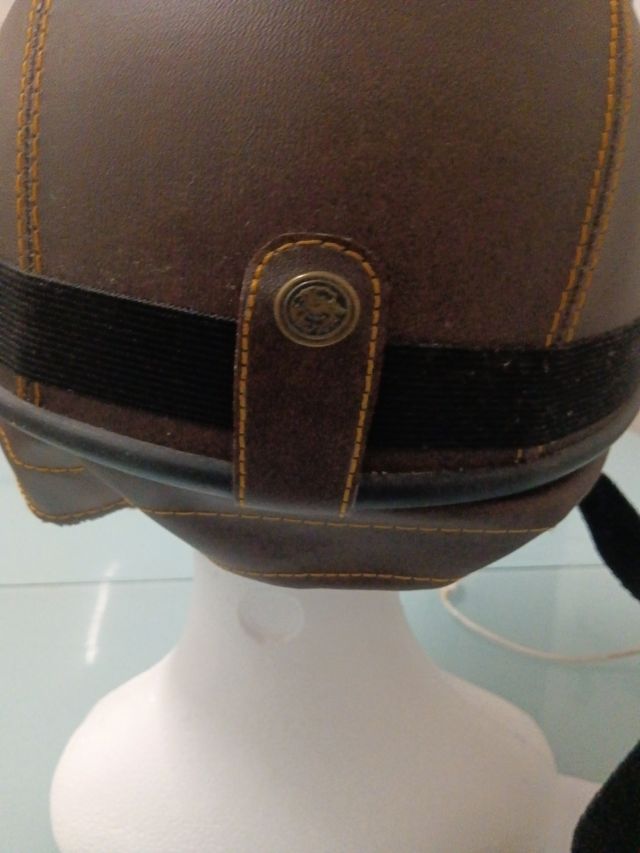 Casco de moto vintage