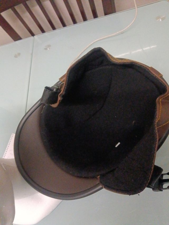 Casco de moto vintage