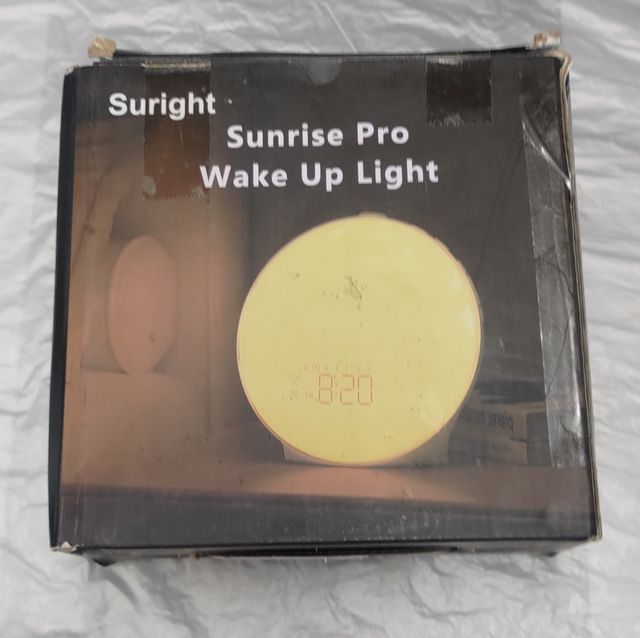 🟢 Despertador Luz LED Simulador amanecer