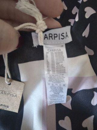 Foulard cuori rosa Carpisa