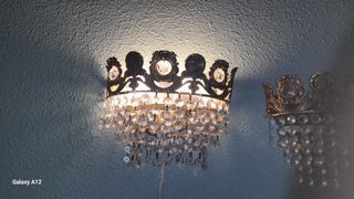 Apliques de pared de lagrimas