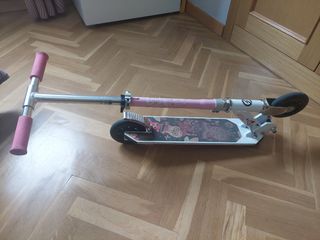 Patinete niña Oxelo rosa