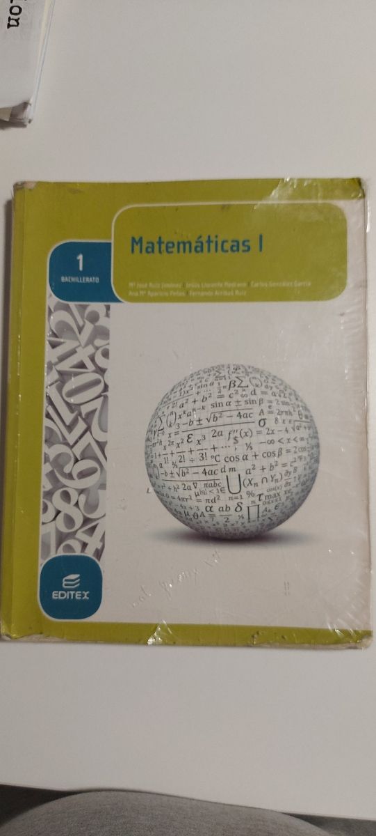 Libro 1° de Bachillerato