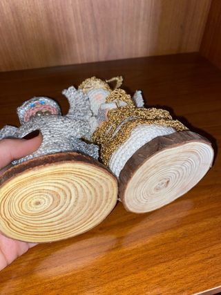 Angeli presepe natalizi fatti a mano ad uncinetto