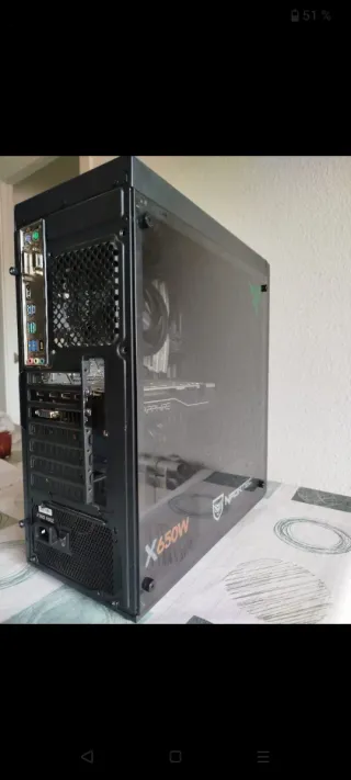 Pc gaming por piezas