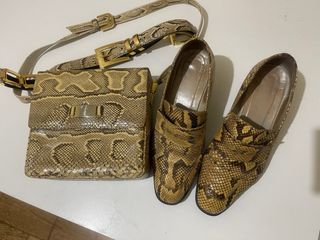 Conjunto bolso y zapatos