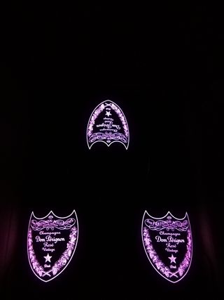 3 BOTTIGLIE VUOTE DOM PERIGNON LUMINUS