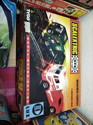 Scalextric antiguo BRANDSHATCH