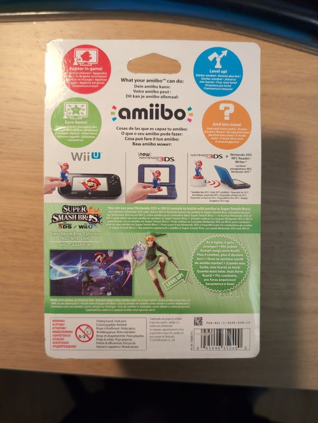 Amiibo link no. 5 super smash bros