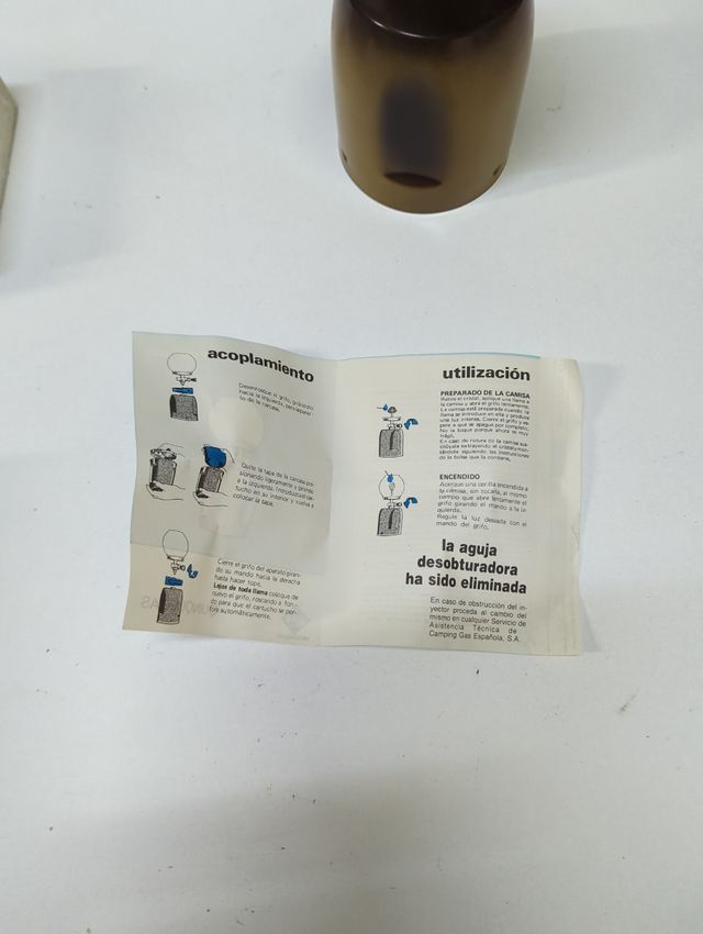 Lamparas gas Campingas