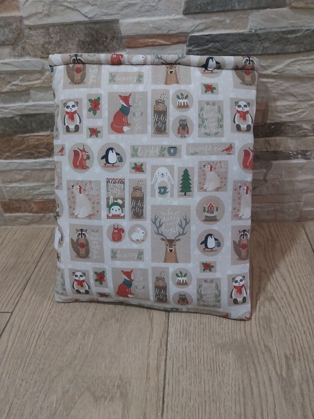 OFERTA 3x20€ Funda literaria ANIMALES NAVIDAD