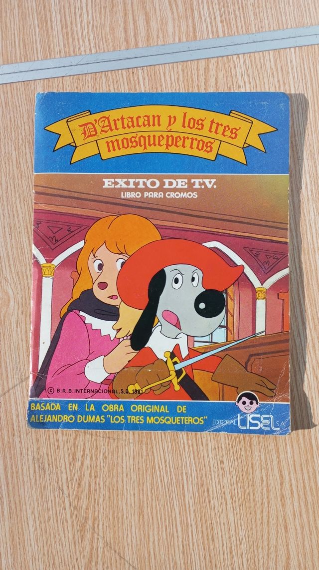 Libro de cromos completo de 1981