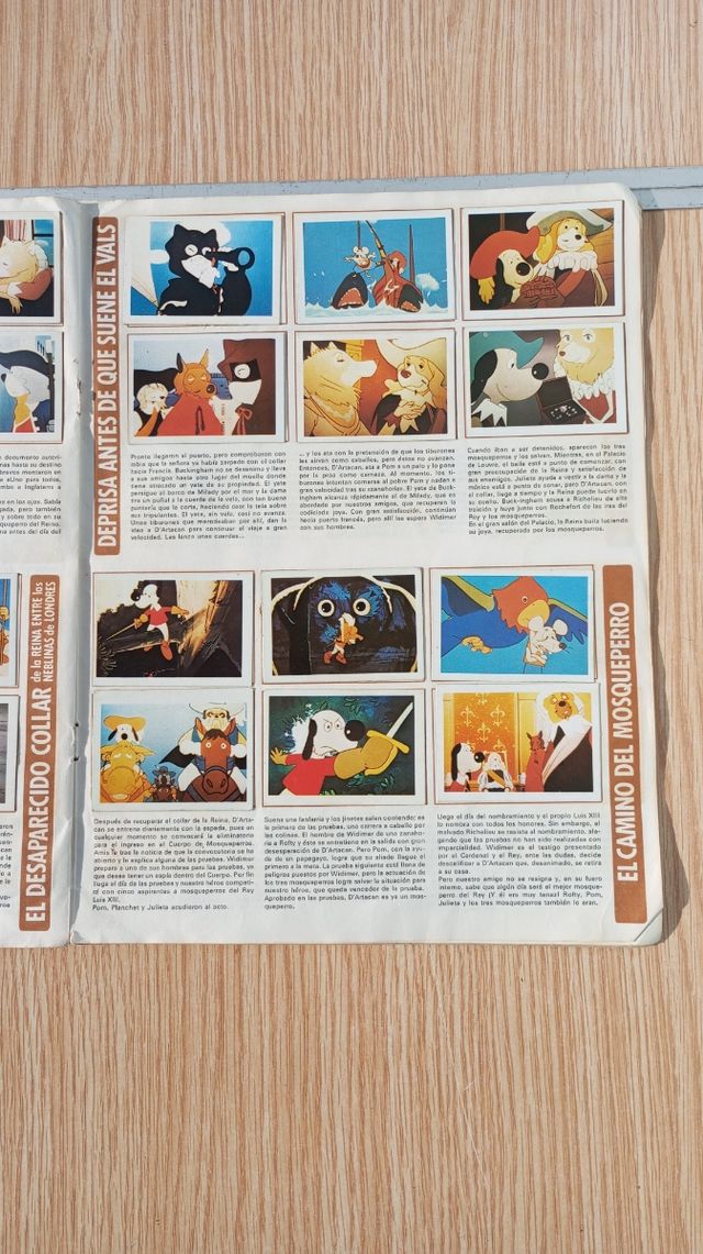 Libro de cromos completo de 1981