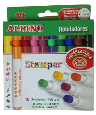 Rotuladores Alpino con Sellos