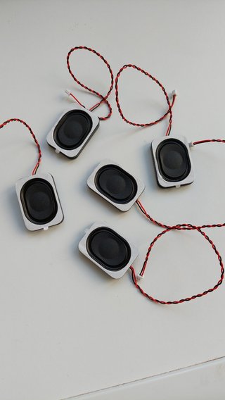 2 mini altavoces