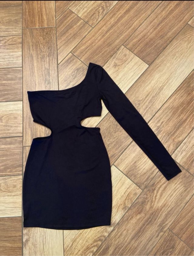 Mini abito nero Bershka