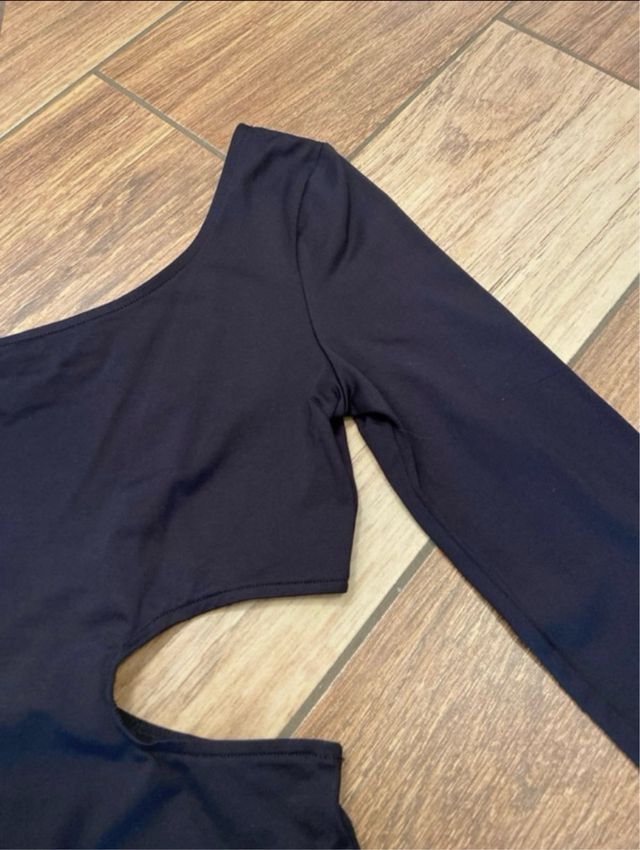 Mini abito nero Bershka