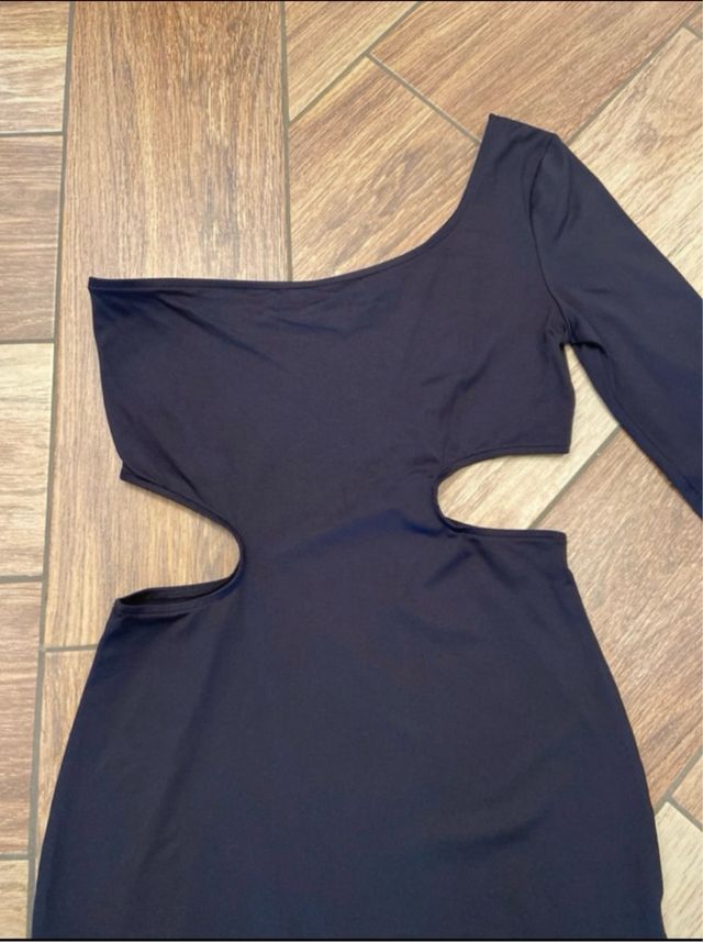 Mini abito nero Bershka