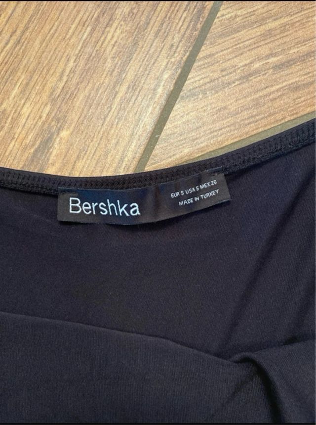 Mini abito nero Bershka