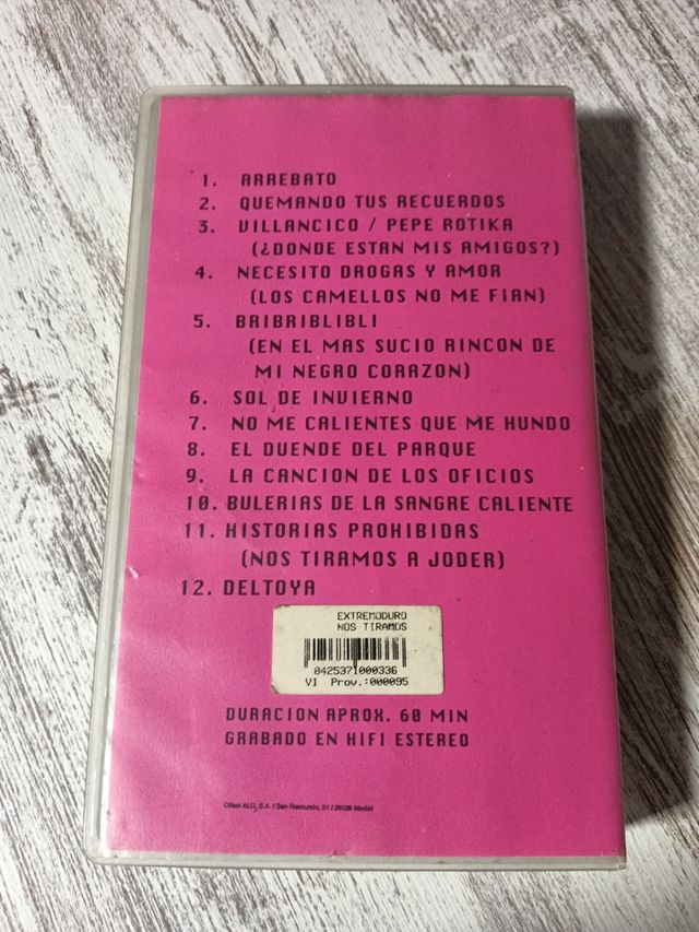 Extremoduro - en directo (cinta VHS)