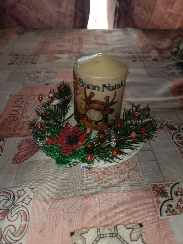 Piattino Natalizio in ceramica