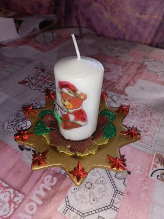 Piattino Natalizio in ceramica