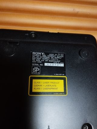 Discman Sony