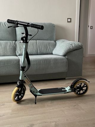 Patinete adulto Oxelo verde menta