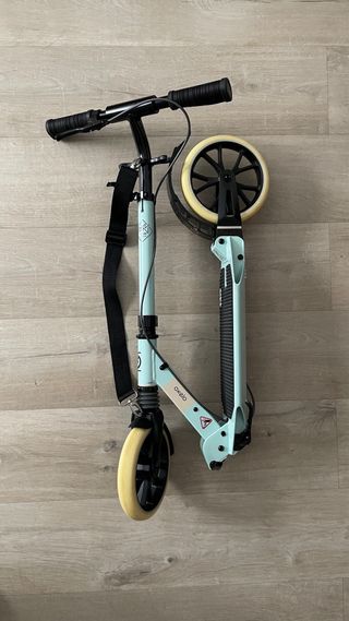 Patinete adulto Oxelo verde menta