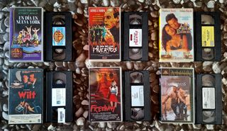 6 PELÍCULAS VHS.