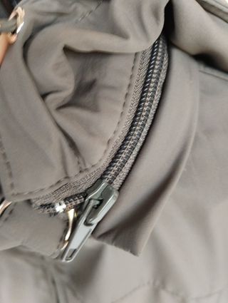 Giubbotto donna con cappuccio taglia L