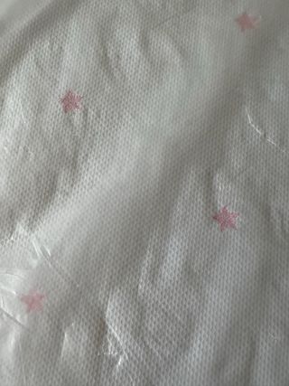 Cambiador VTV pique estrellas rosas