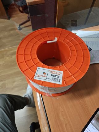 Cable Coaxial 100 m satélite nuevo