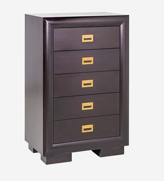 CÓMODA SINFONIER 5 CAJONES COLOR WENGUÉ