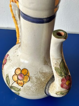 Teiera Vintage in Ceramica di Deruta