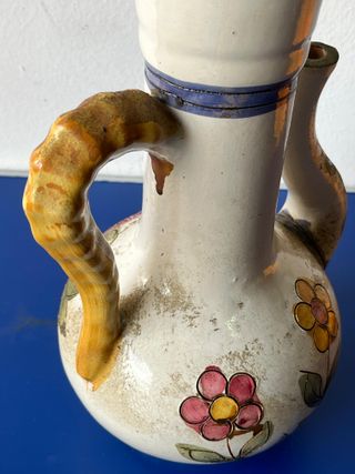 Teiera Vintage in Ceramica di Deruta